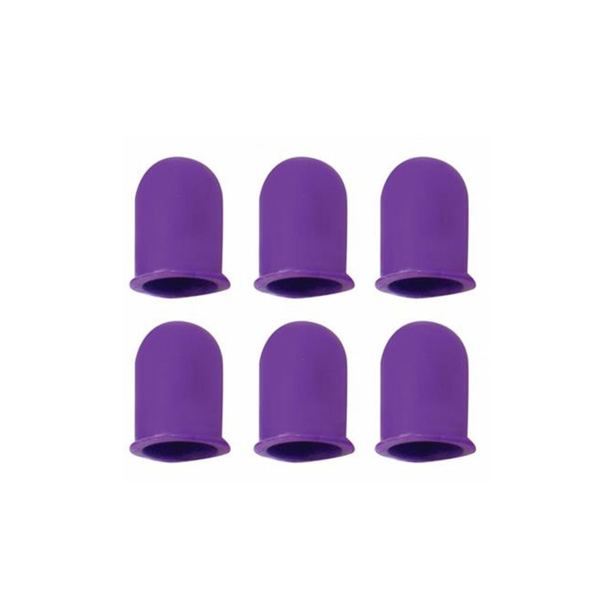 Small Bulb Cover (Fits 194 & Other Small Bulbs) - Purple (6-Pack)