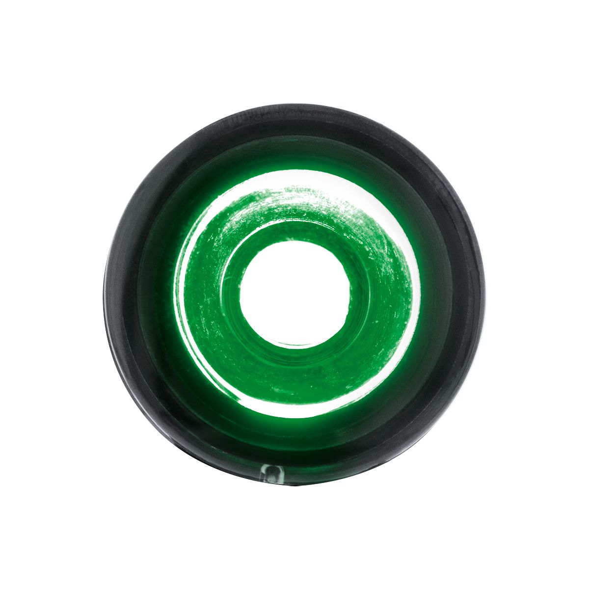3 High Power LED 1" Light (Clearance/Marker)-Green LED/Clear Lens