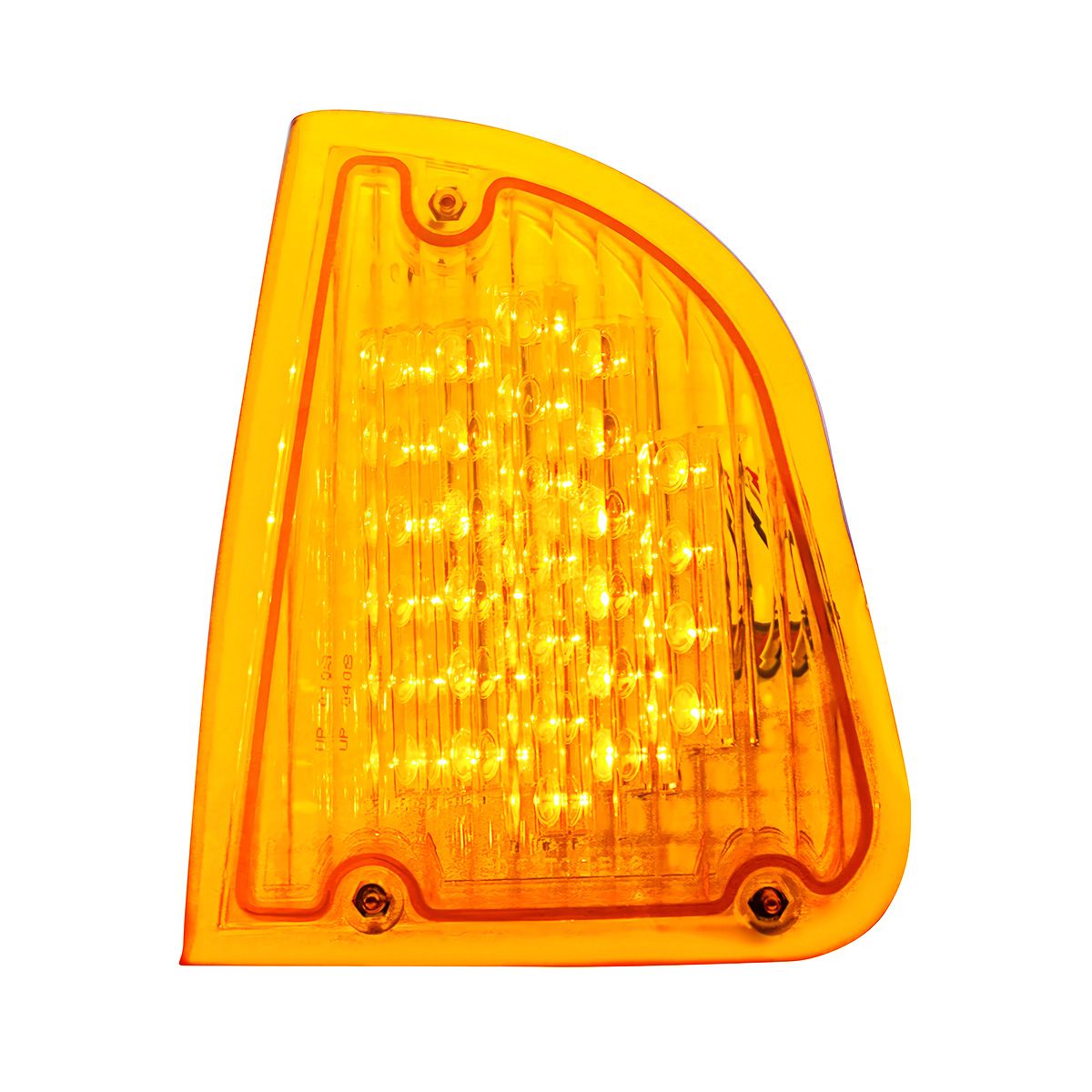 29 LED Turn Signal Light For 1985-2007 Kenworth T600 (Driver) - Amber LED/Amber Lens