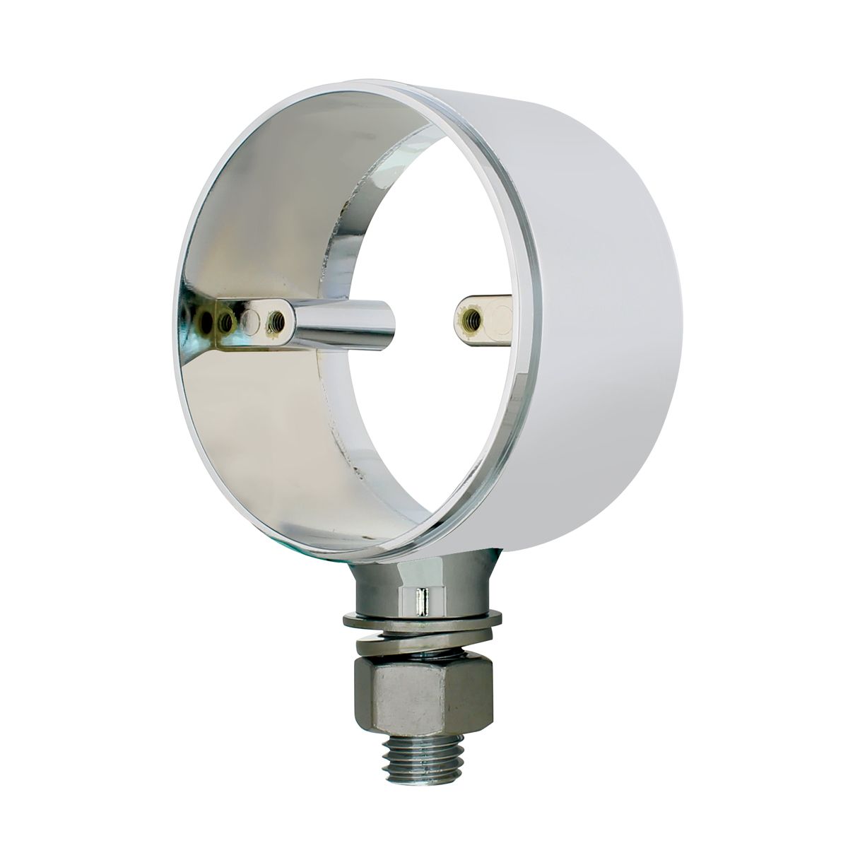 Chrome Die Cast Double Face Light Housing Only (Bulk)