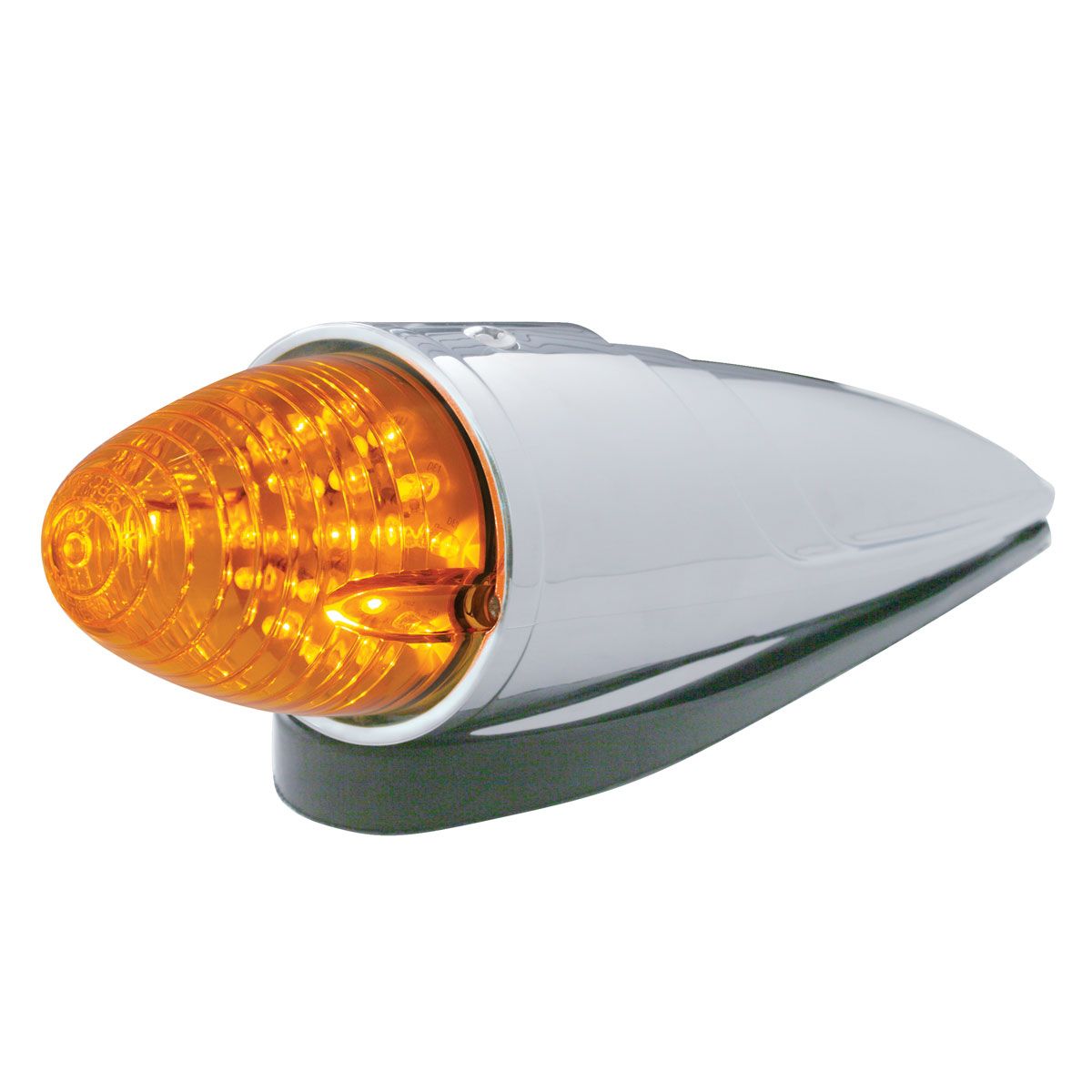 19 LED Beehive Grakon 1000 Style Cab Light Kit - Amber LED/Amber Lens