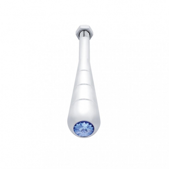 4-3/4" Steering Column Tilt Handle With Blue Crystal