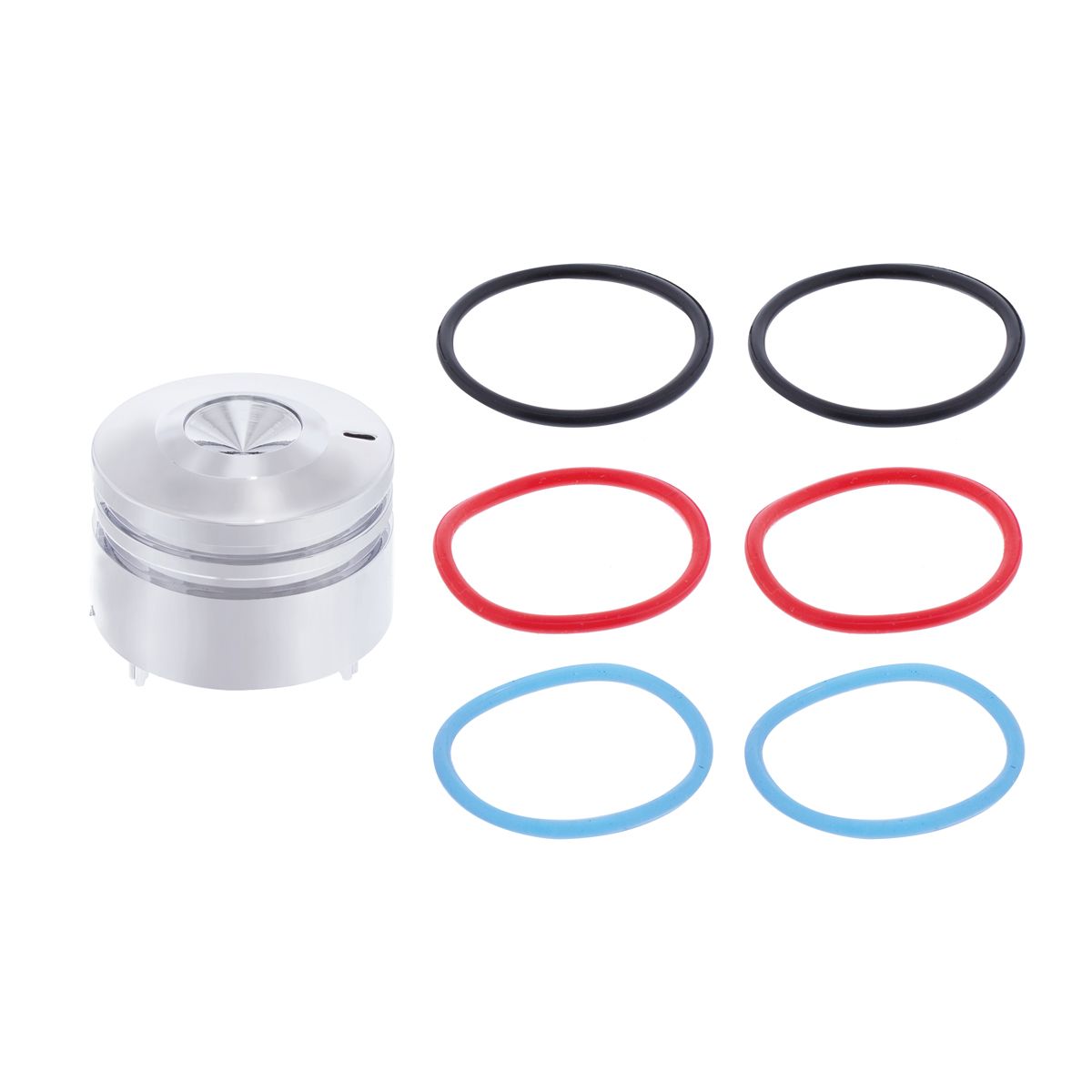 Deluxe Signature A/C Control Knob For Peterbilt - Indented