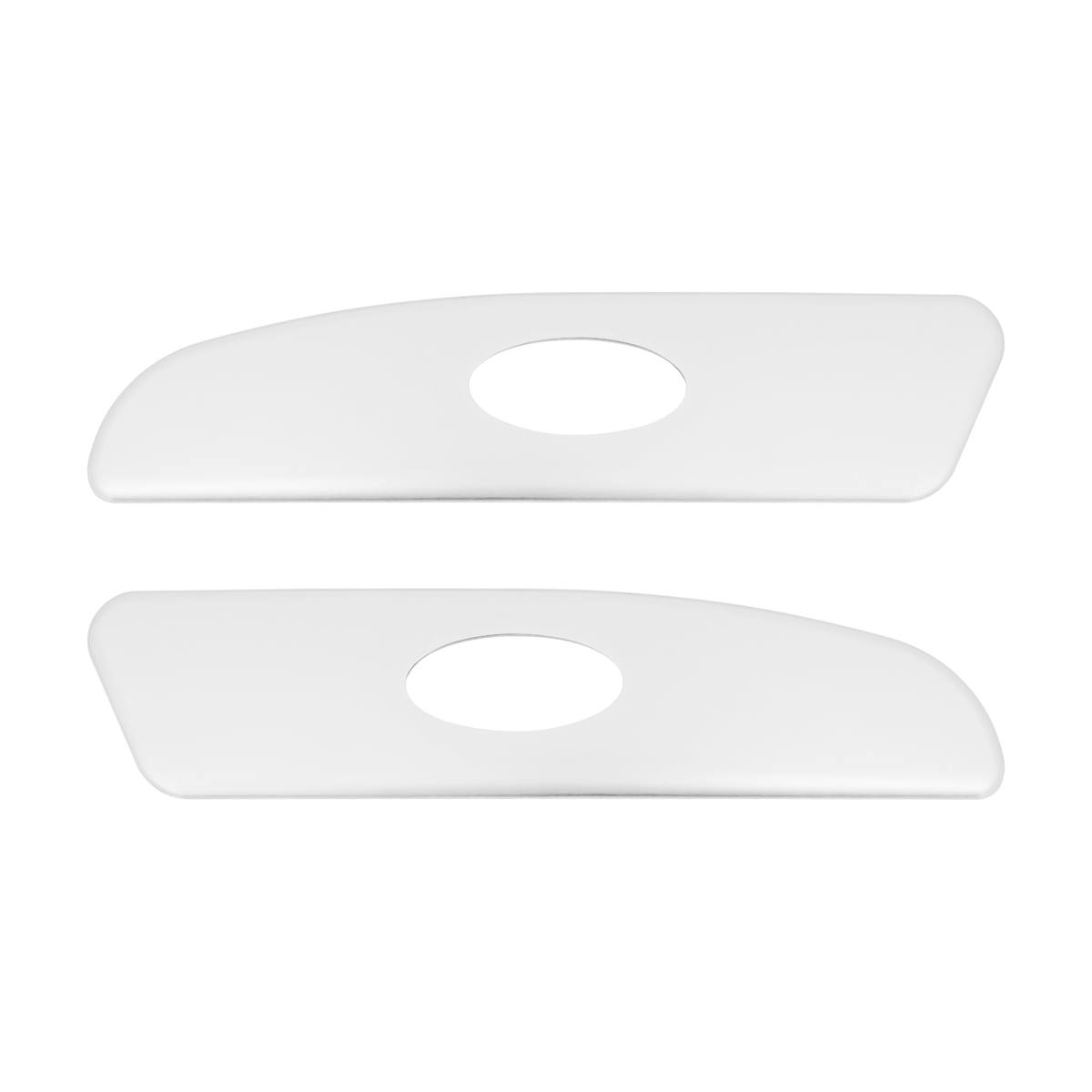 Chrome Plastic Interior Door Panel Trim For Peterbilt 389 (2008+), 386/384 (2006-2016)
