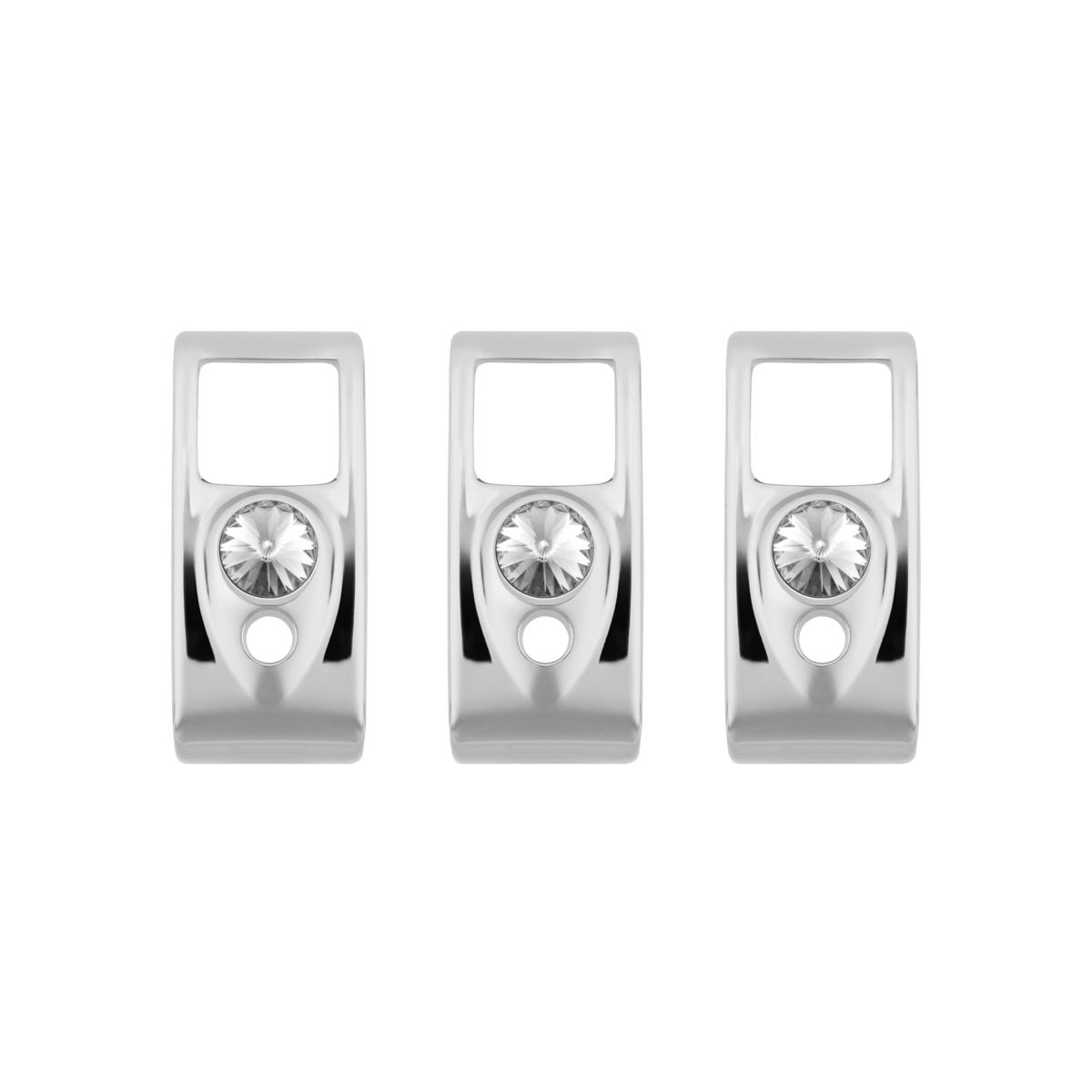 Rocker Switch Cover With Clear Crystal For 2006+ Kenworth (Card Of 3)