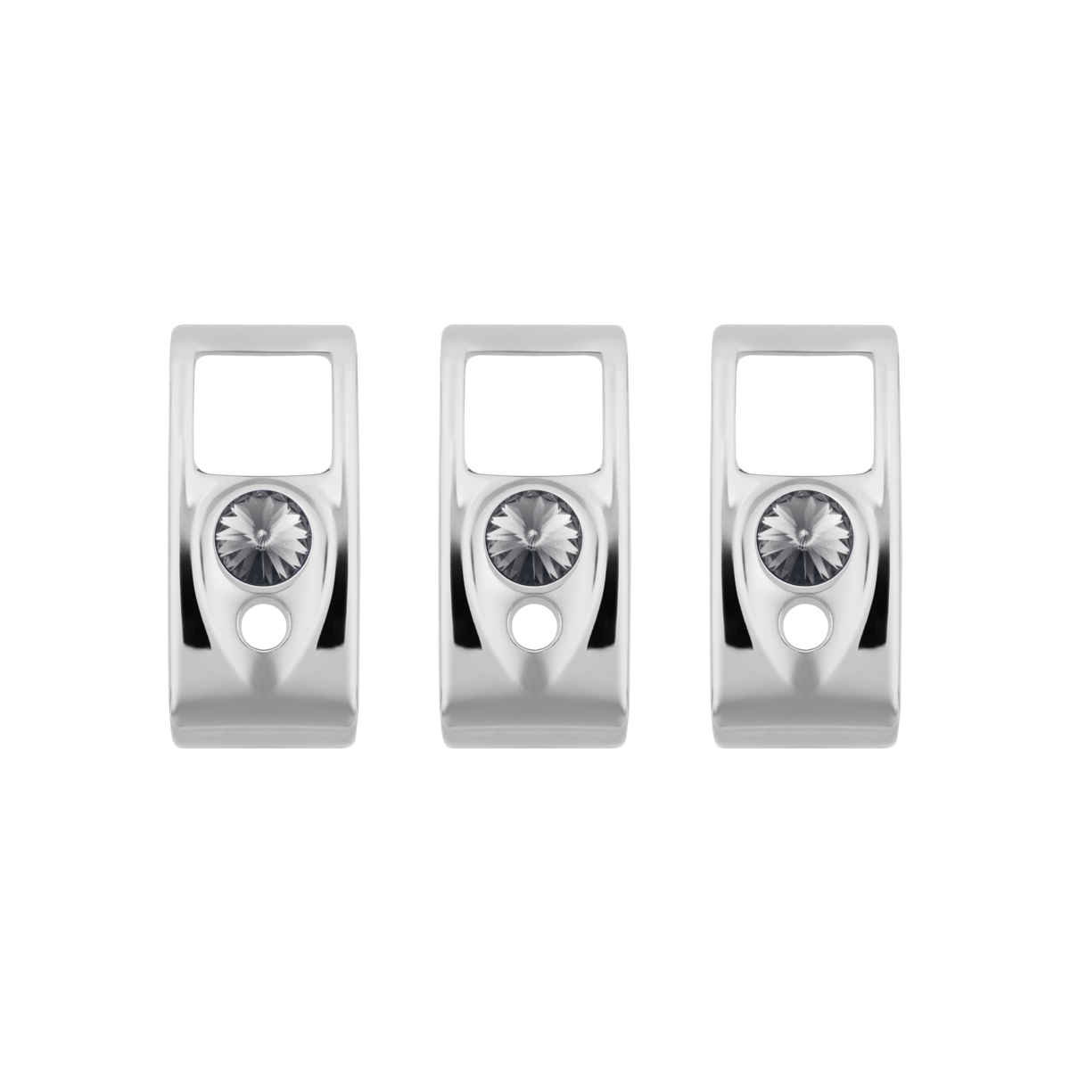 Rocker Switch Cover With Smoke Crystal For 2006+ Kenworth (Card Of 3)