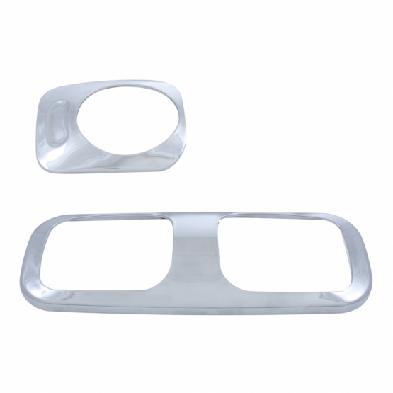 Chrome Dome Light Cover For Peterbilt 389 (2008+), 388 (2008-2014), 387 (2006-2010), 386/384 (2006-2