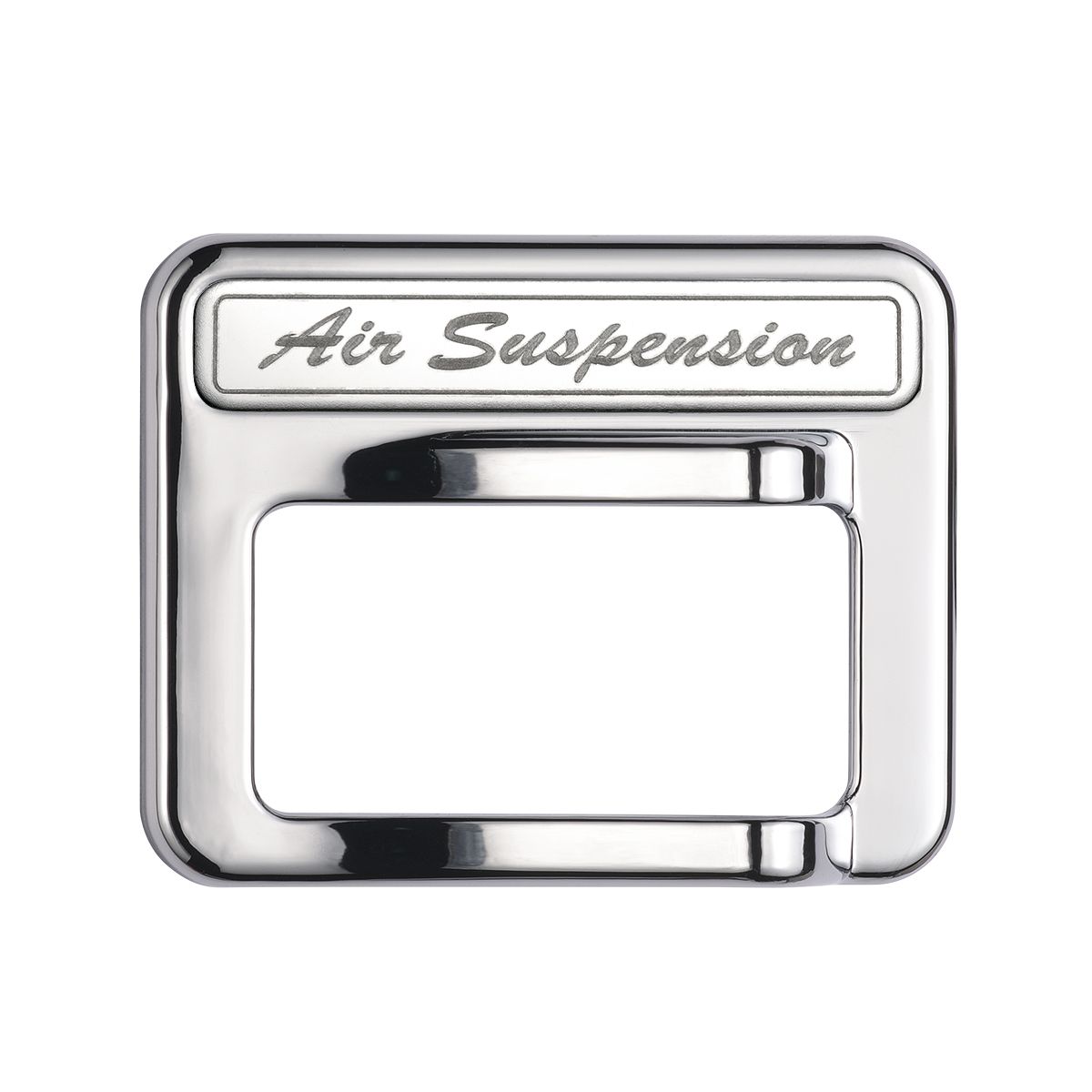 Chrome Rocker Switch Cover For Peterbilt 579 (2013-2019) & 567 (2014-2018)- Air Suspension