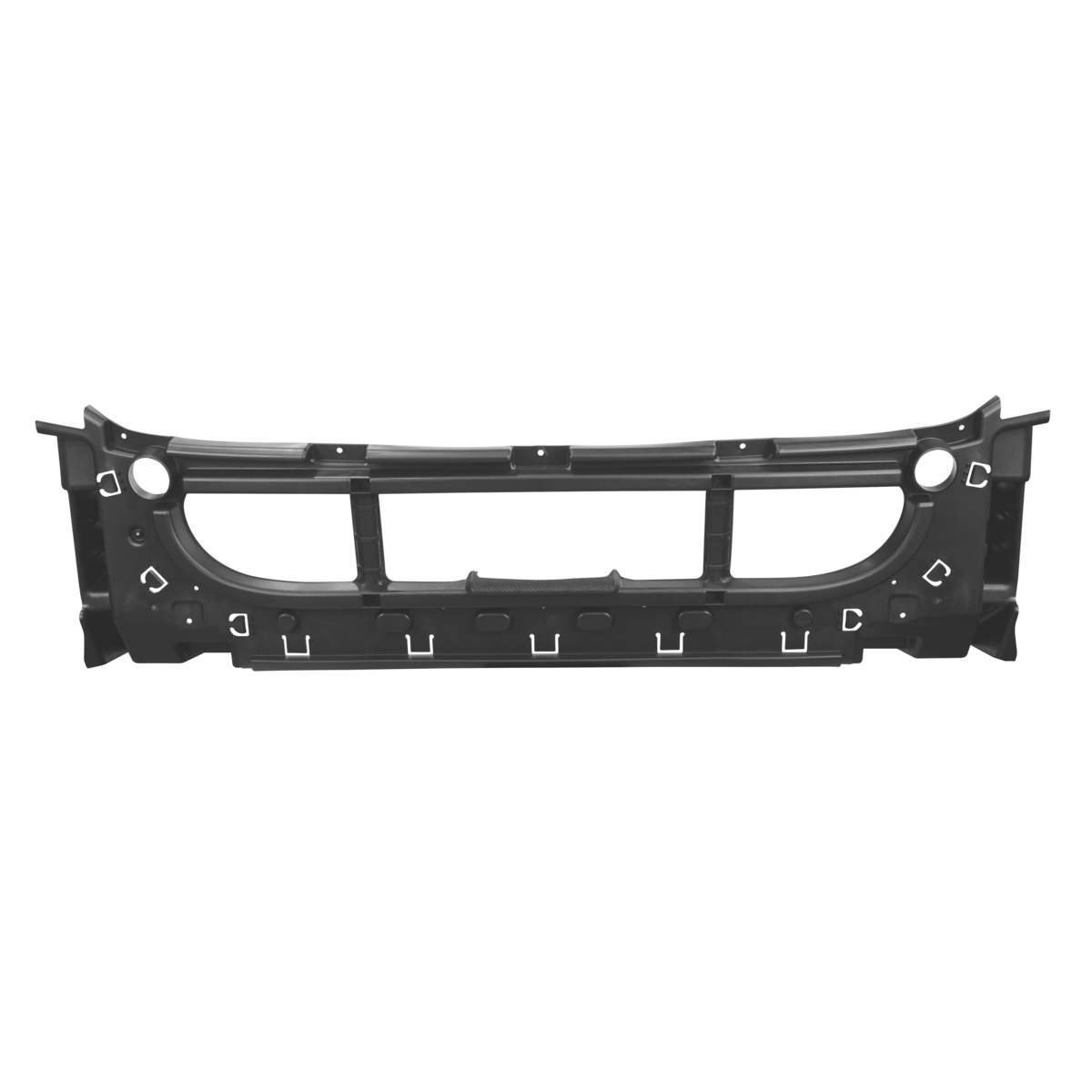 Center Bumper Inner Reinforcement With Vent For 2008-2017 Freightliner Cascadia With OEM Radar and R