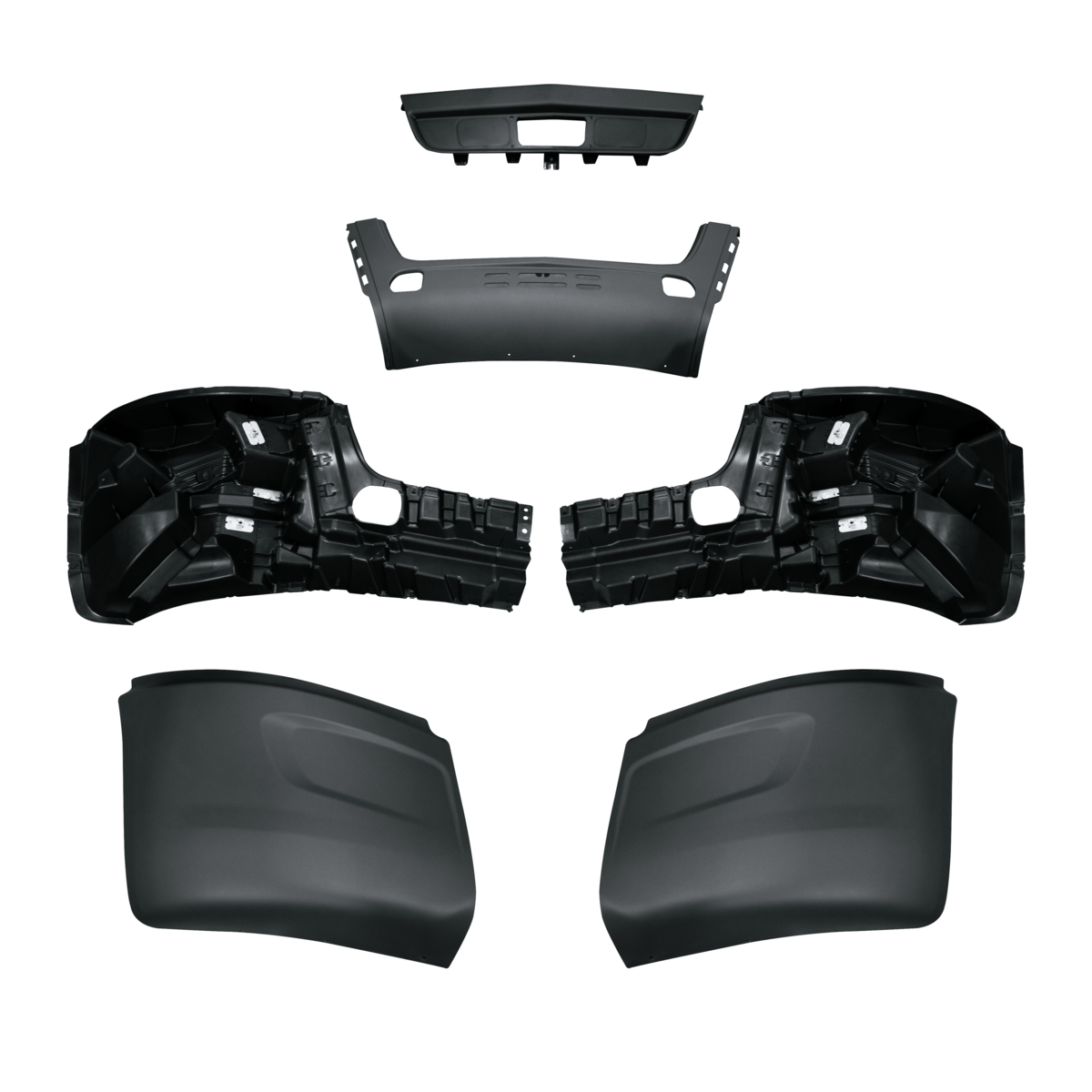 Bumper Kit With Radar Opening & Without Fog Light Opening For 2018-2026 International LT