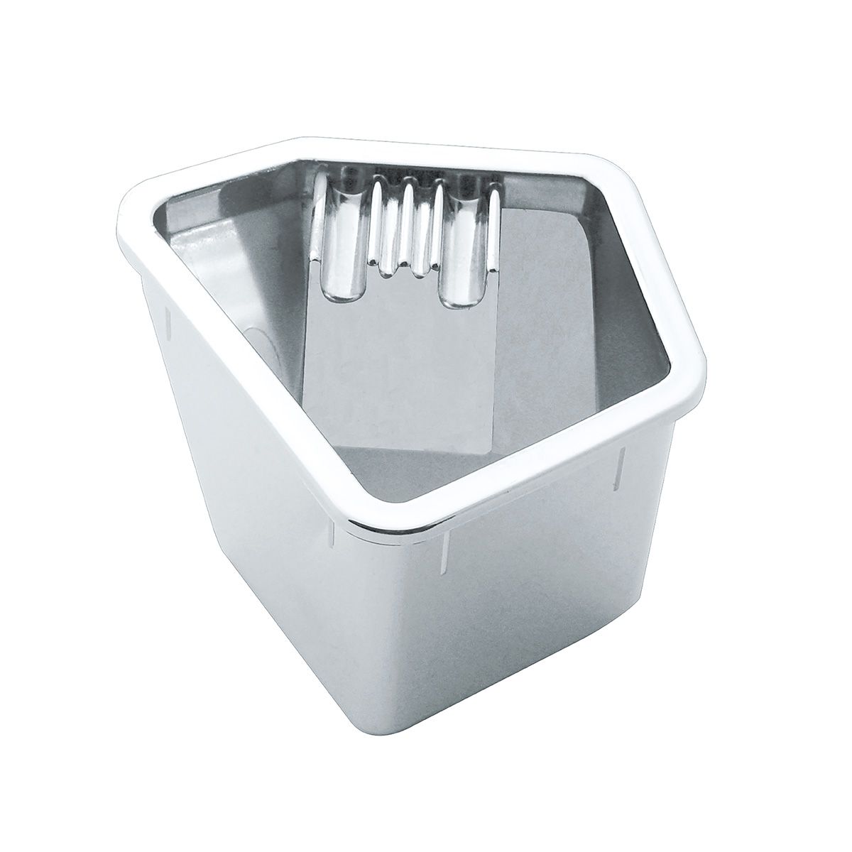 Chrome Plastic Ash Tray Insert For 1998-2002 Freightliner Century