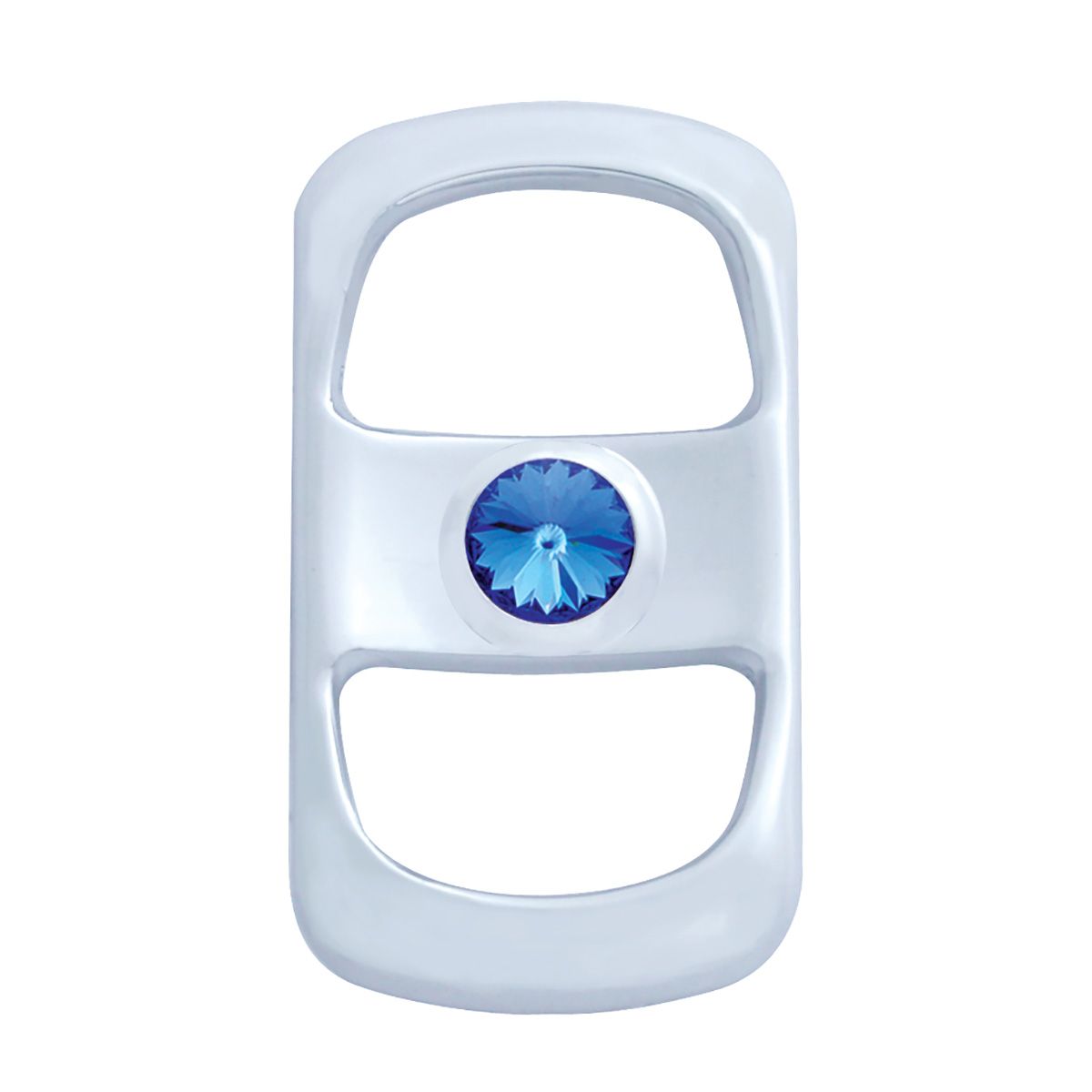 Rocker Switch Cover With Blue Crystal For Freightliner (3-Pack)