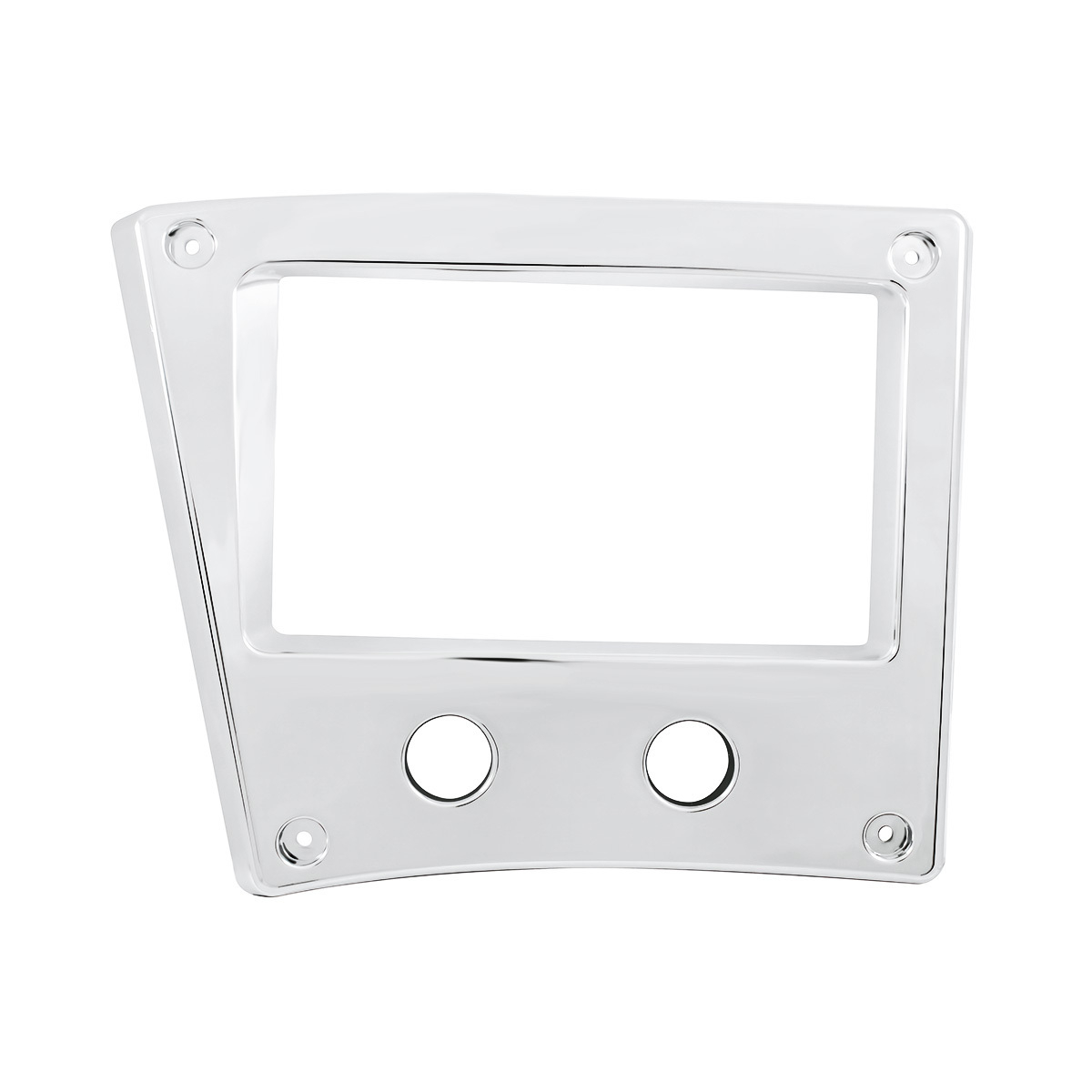 Chrome Plastic Radio/Air Valve Trim For 2008-2017 Freightliner Cascadia