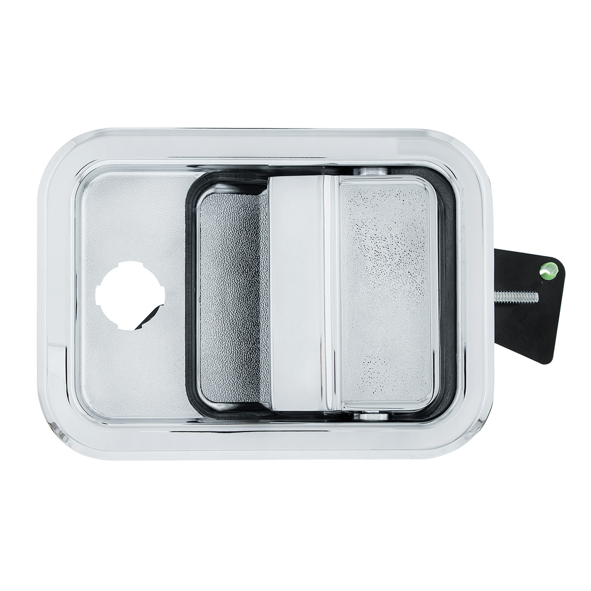 Exterior Door Handle W/1" Lock Cutout For Freightliner Columbia (2003-2011) & Century (2003-2010) -