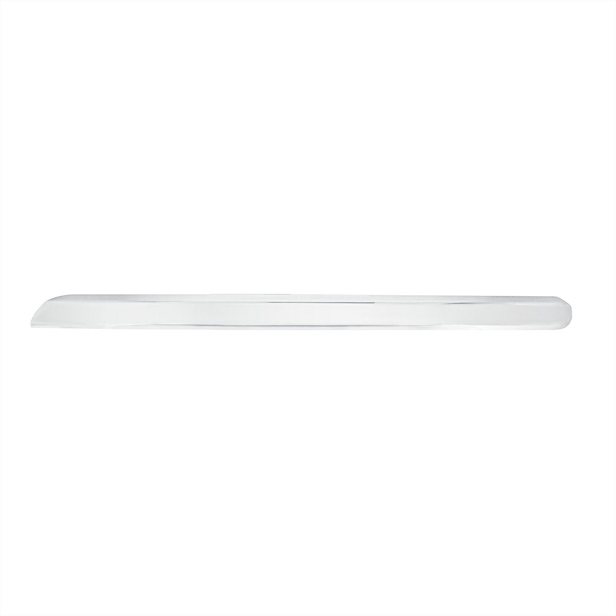 Chrome Plastic Center Dash Lower Panel Edge Trim For 2018-2023 Freightliner Cascadia
