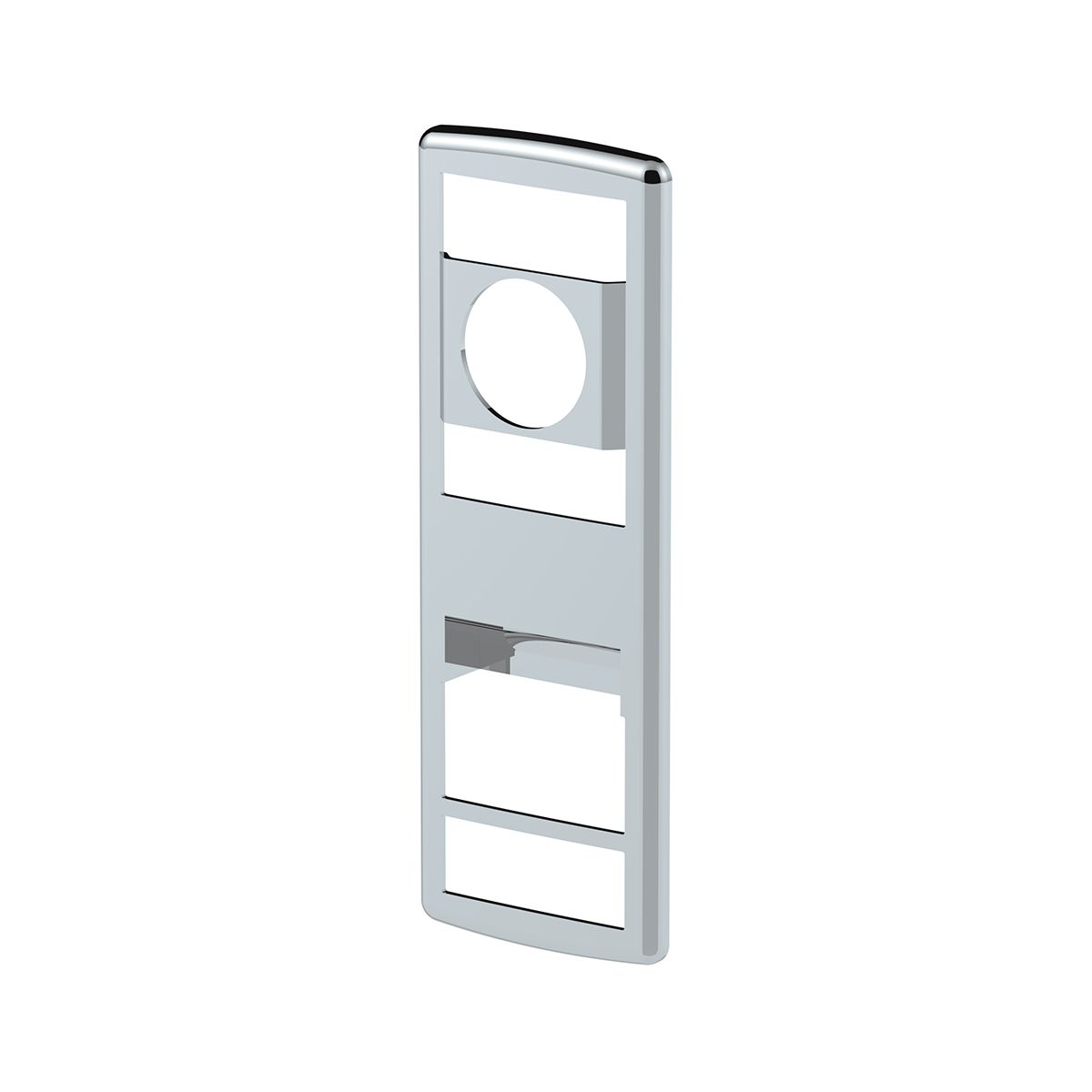Chrome Door Switch Cover With Power Windows/Mirrors/Door Locks For 2018-2025 Freightliner Cascadia -