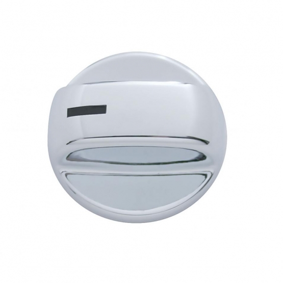 Chrome Plastic A/C Knob Cover For 2003-2017 Volvo VNL (3-Pack)