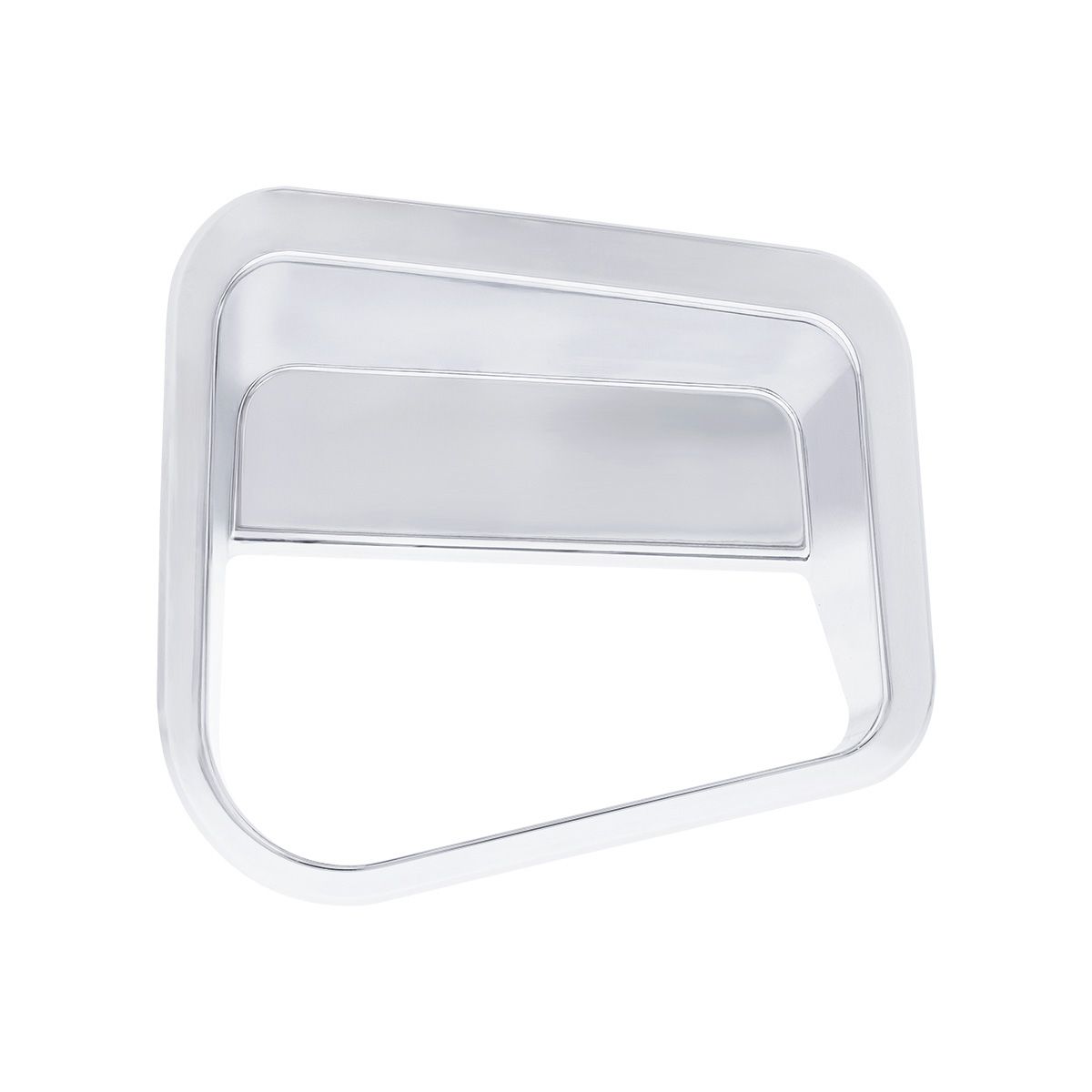 Chrome Plastic Fairing Latch Cover For 2018-2024 Volvo VNL-Driver Front