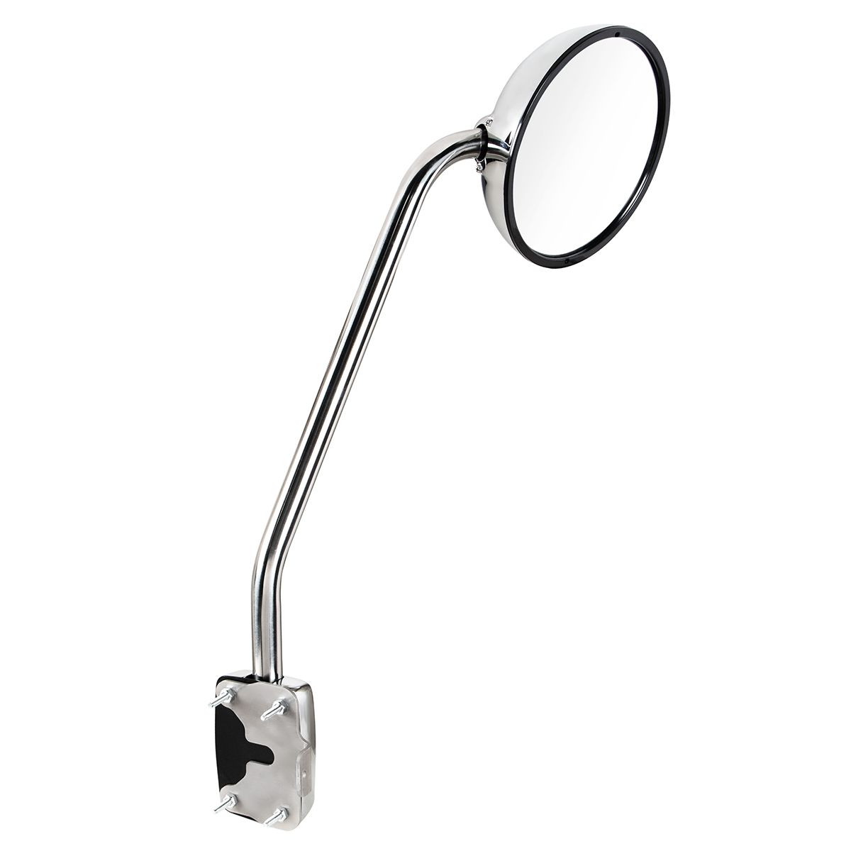 Chrome Hood Mirror For 2013-2021 Kenworth T680 - Passenger