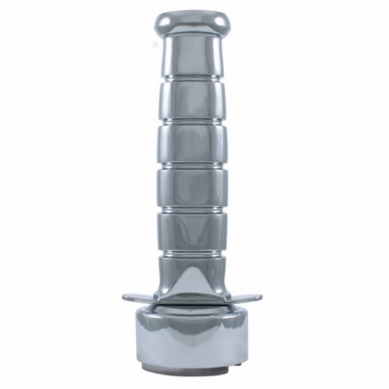 U.S.M.C. Fighting Knife Style Handle Gearshift Knob With 13/15/18 Speed Adapter - Chrome