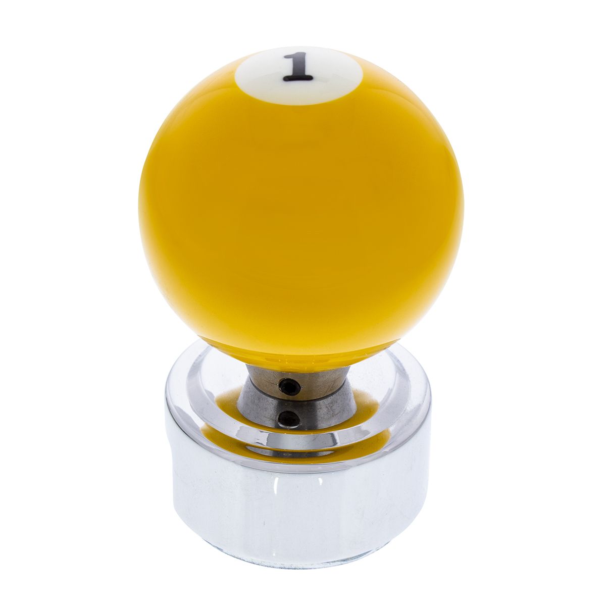 Number 1 Pool Ball Gearshift Knob For 13/15/18 Speed Eaton Style Shifters