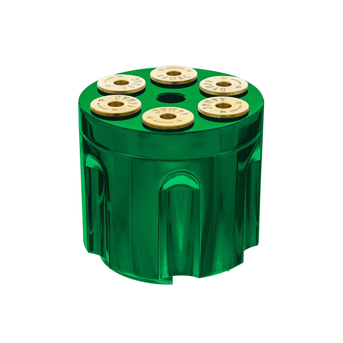Gun Cylinder 13/15/18 Speed Gearshift Knob - Emerald Green