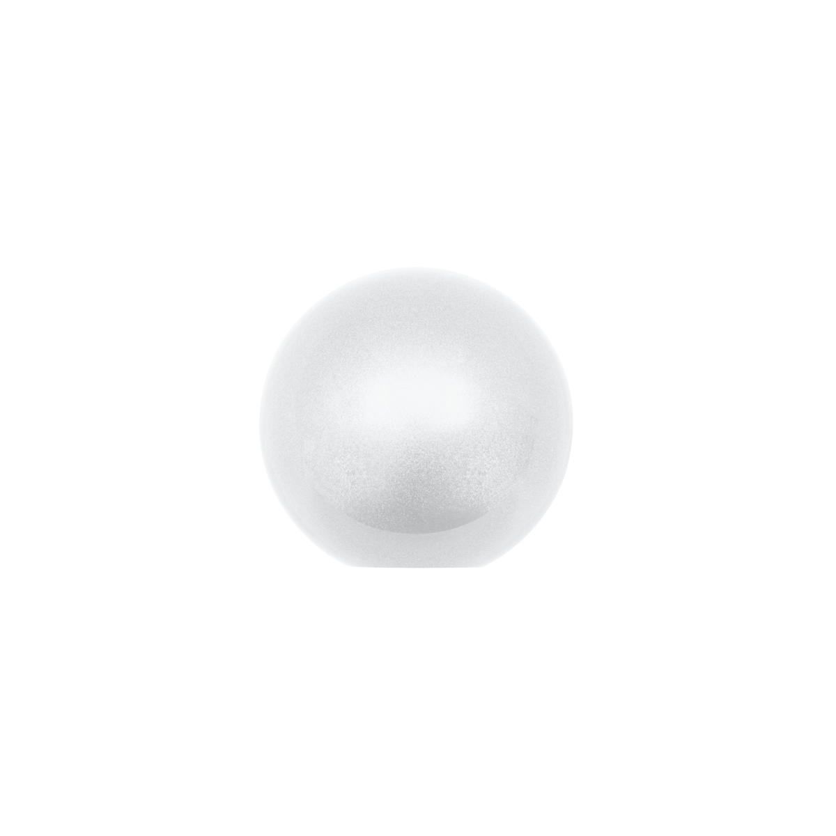 1/2"-13 Thread-On Bristol Style Gearshift Knob-Pearl White