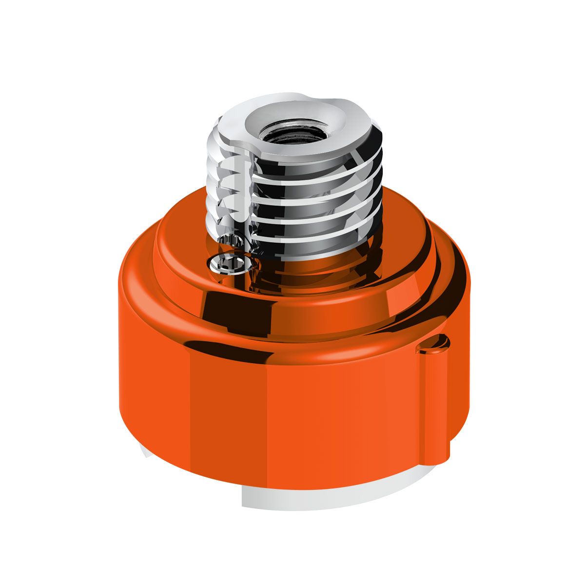 M30X3.5 Thread-On Gearshift Adapter W/LED Mount For Eaton-Fuller 9/10 Speed -Cadmium Orange