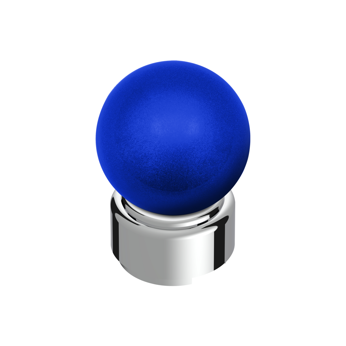 Thread-On Bristol Style Gearshift Knob with 9/10 Speed Adapter-Indigo Blue