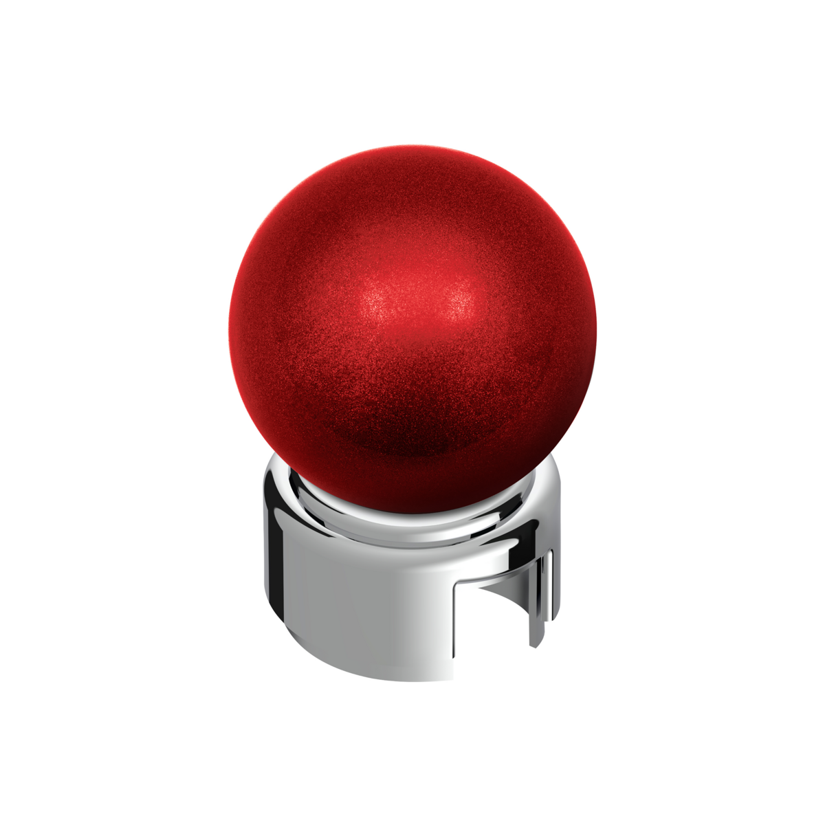 Thread-On Bristol Style Gearshift Knob with 13/15/18 Speed Adapter-Candy Red