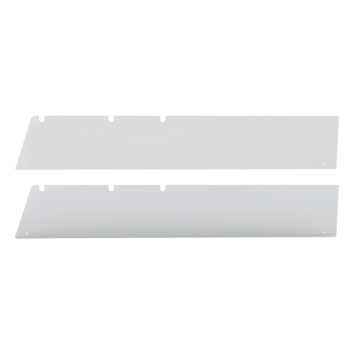 430 Stainless Steel 5" Chop Top Window Trim For 1998-2001 International 4700 (Pair)