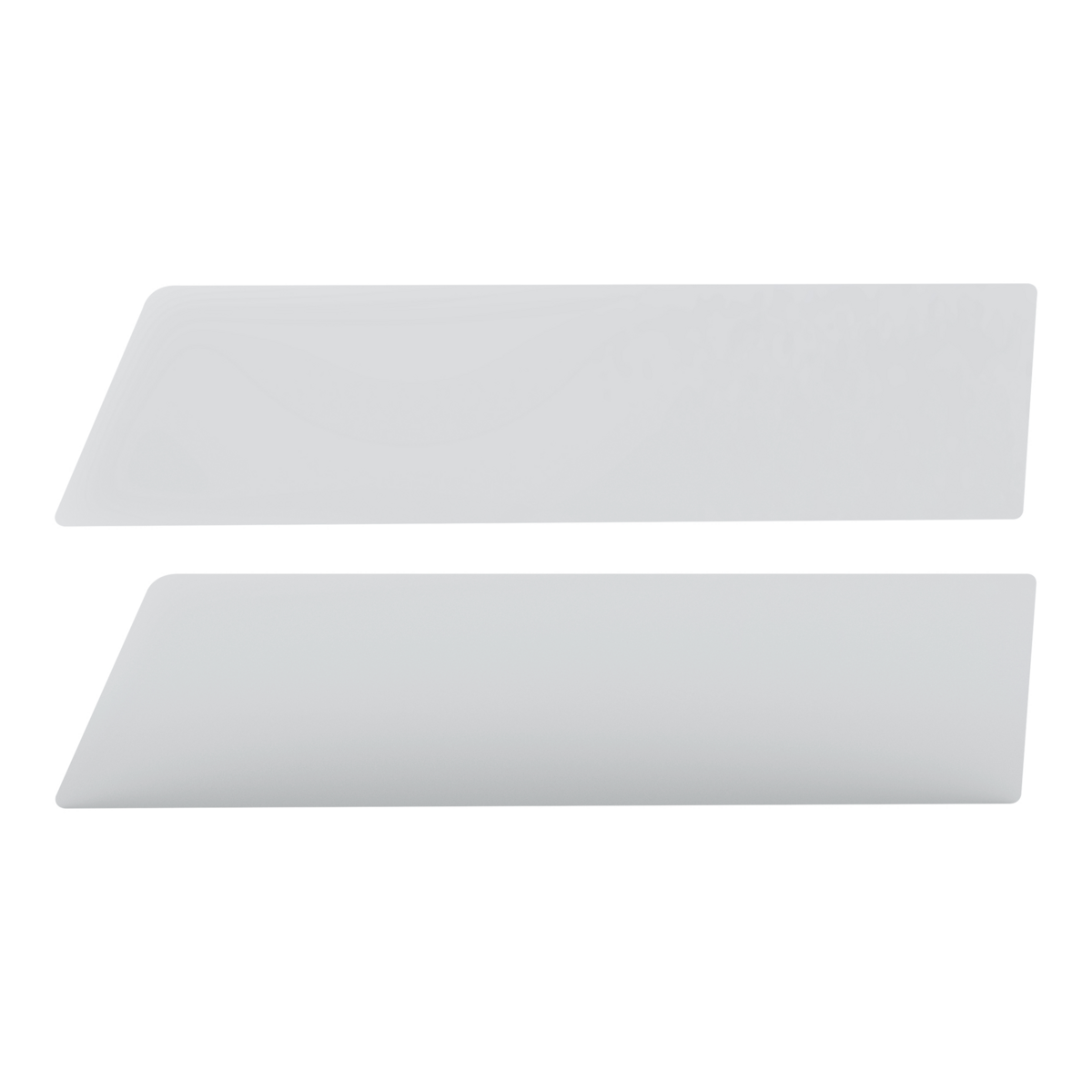 430 Stainless Steel 8" Chop Top Window Trim For 2006-2016 International Prostar With Sealed Vent Win