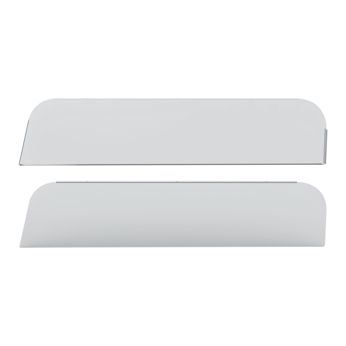 430 Stainless Steel 5" Chop Top Window Trim For 2019+ Mack Anthem, Pinnacle, Vision  (Pair)