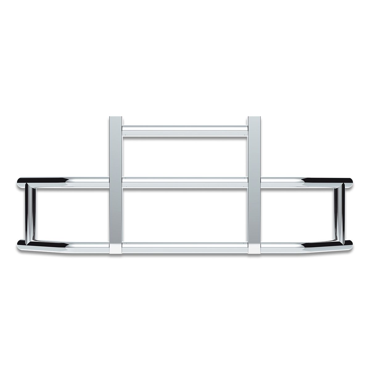 HighwayShield I25 R-304 Stainless Steel Grille Guard & Bracket Kit For 2022-2025 Peterbilt 579 & Ken
