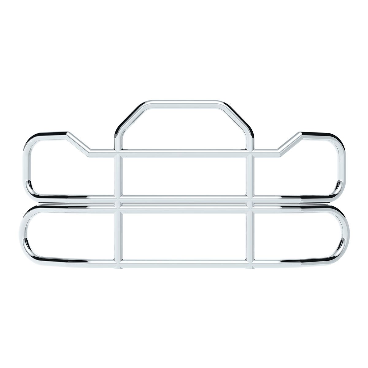 HighwayShield I95-304 Stainless Steel Grille Guard & Bracket Kit 2013-2021 Kenworth T680