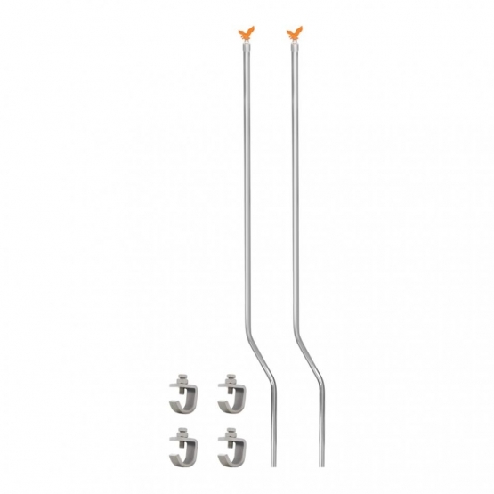 Eagle Bumper Guide Top With Chrome Base - Amber (2-Pack)