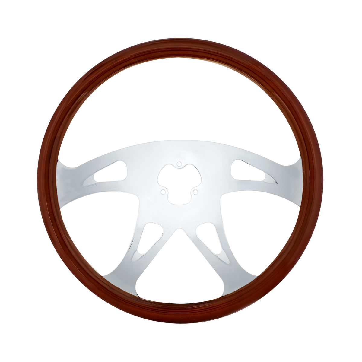 18" Chrome Boss Steering Wheel