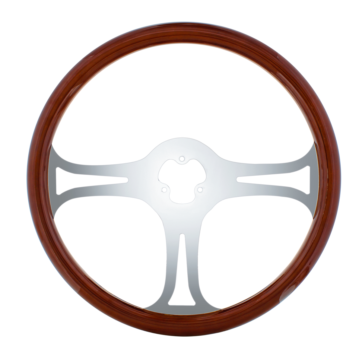 18" Chrome Blade Steering Wheel