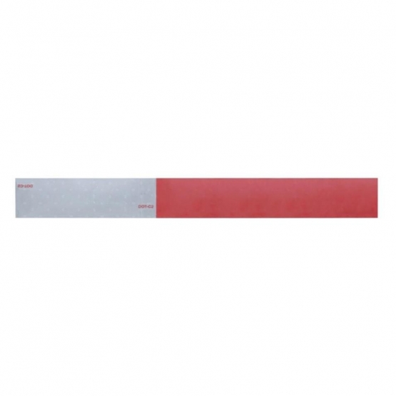 Reflexite Conspicuity Reflector Tape - 7" White/11" Red