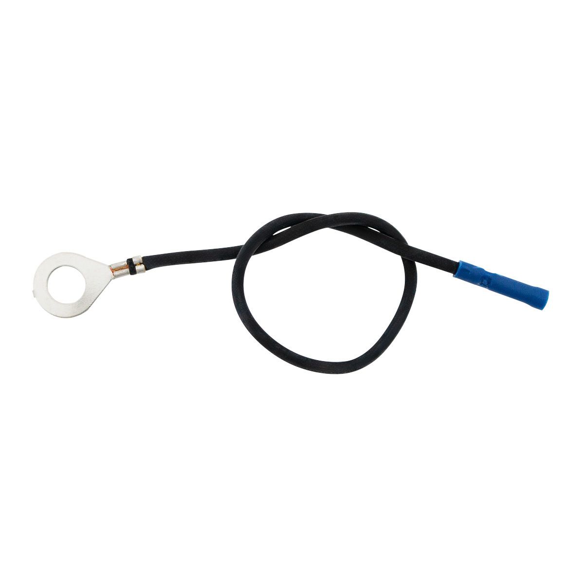 Fusible Link Wire - 14 AWG, Black w/ 3/8" Stud, (1) 9.25" Pc.