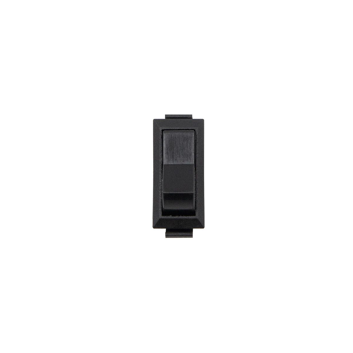 Black Non-Illum Rocker 16 Amp 12V S.P.S.T. On/Off 1 Pc.