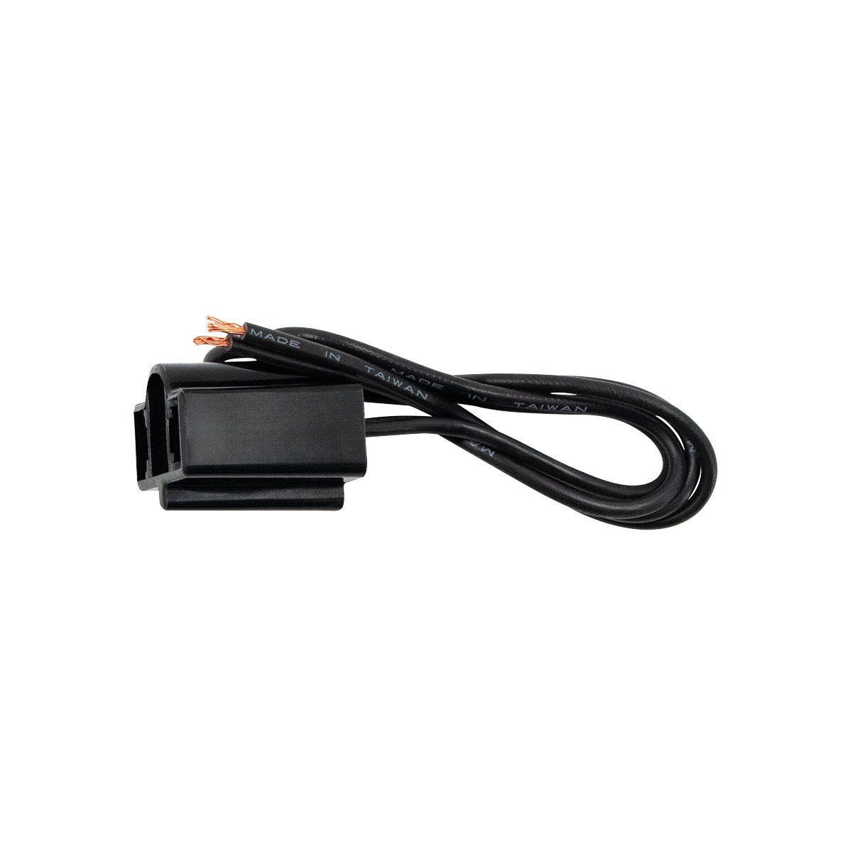 2-Wire Universal Sealed Beam Connector for Two Terminal Sealed Beam Headlights or Flashers, 1 Pc.