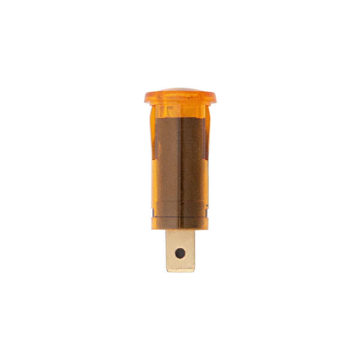 Amber Warning Light 16 Amp 12V w/2 Lucar Terminals, 1 Pc.