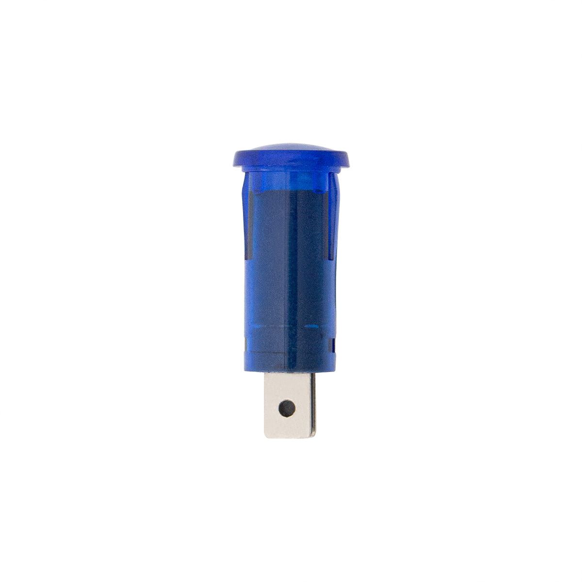 Blue Warning Light 16 Amp 12V w/2 Lucar Terminals, 1 Pc.