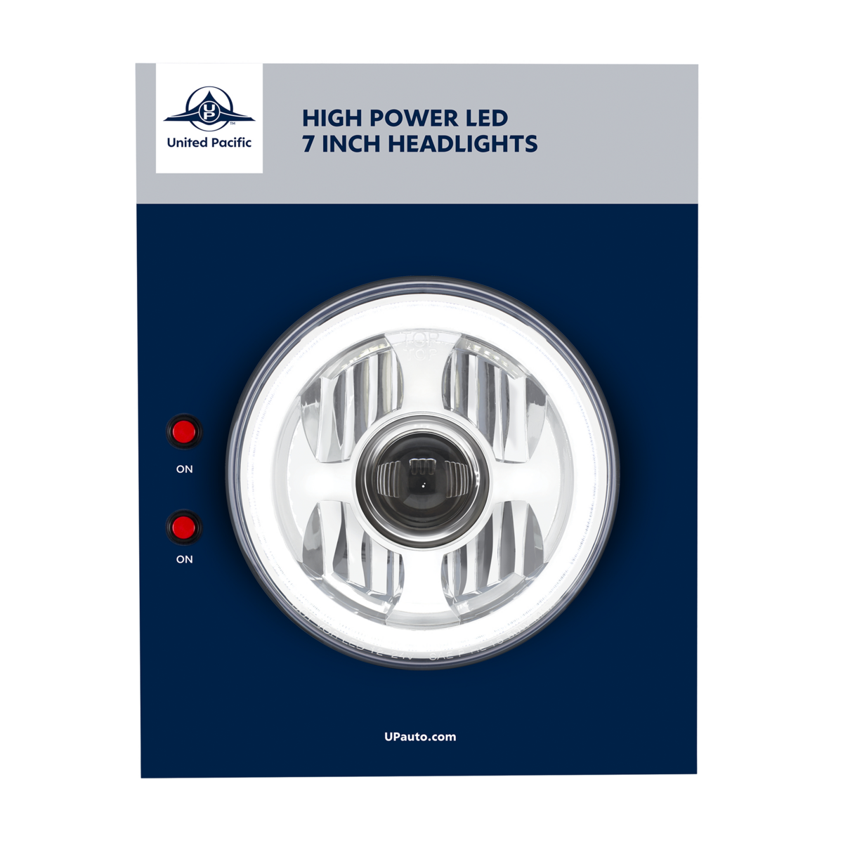United Pacific 7" LED Headlight Display - 31496