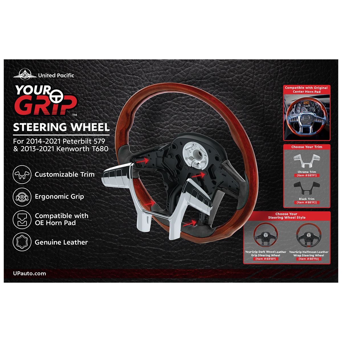 YourGrip Steering Wheel Poster