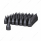 33mm X 4-1/8" Matte Black Spike Nut Covers - Thread-On (60-Pack)