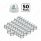 3/8" X 5/8" Chrome Die-Cast Acorn Nut Cover (50 pcs/Bag)