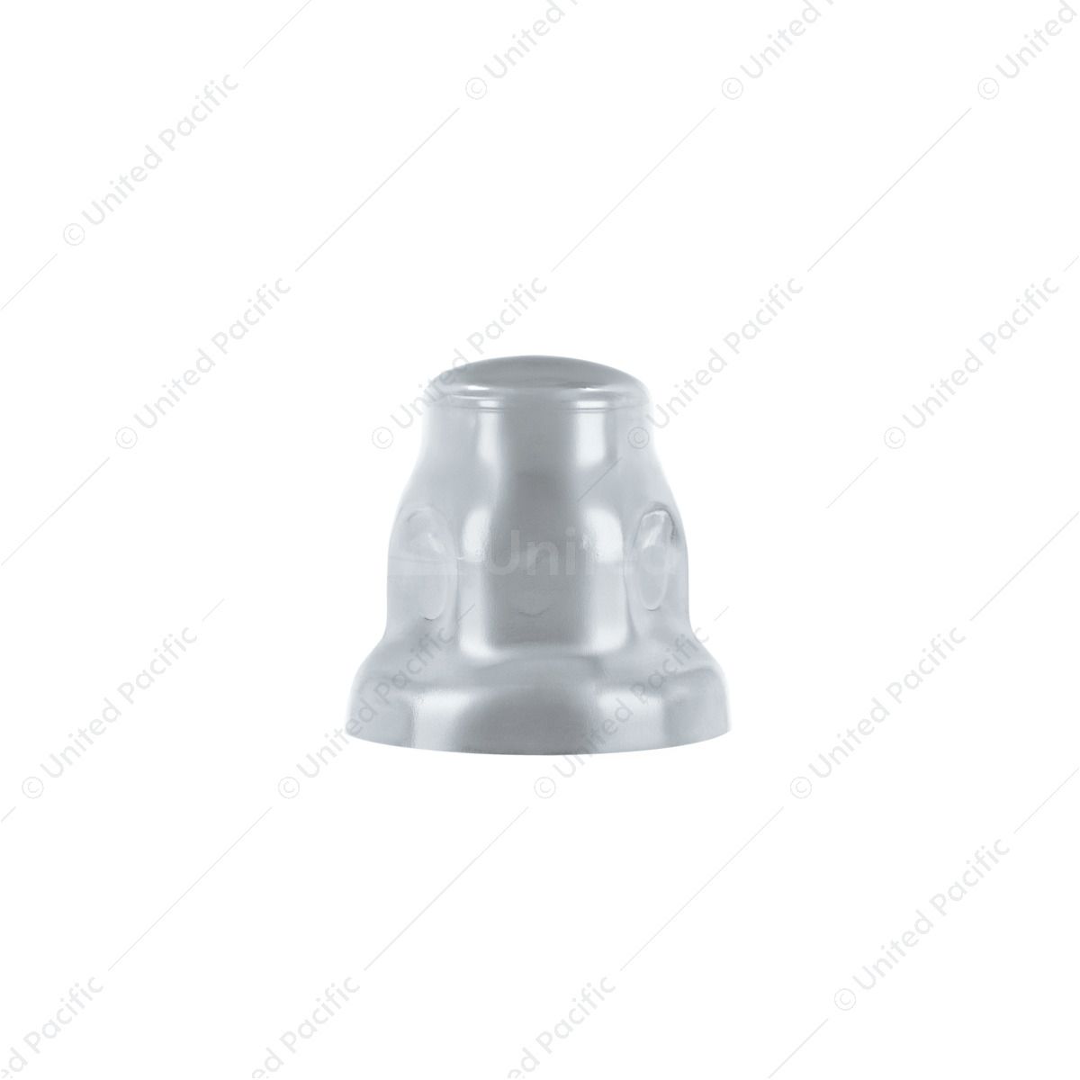 32mm X 2" Chrome Steel Tall Nut Cover With Flange