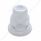 32mm X 2" Chrome Steel Tall Nut Cover With Flange
